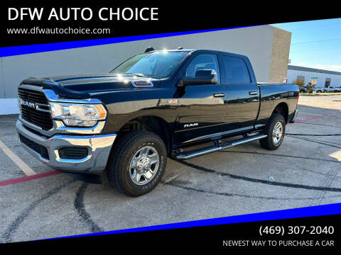2019 RAM Ram Pickup 2500 for sale at DFW AUTO CHOICE in Dallas TX