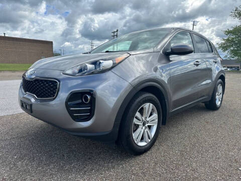 2017 Kia Sportage for sale at Minnix Auto Sales LLC in Cuyahoga Falls OH