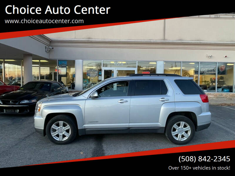 2016 GMC Terrain for sale at Choice Auto Center in Shrewsbury MA