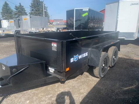 2024 BWISE 5X10 DUMP TRAIL for sale at Cny Autohub LLC - Bwise in Dryden NY