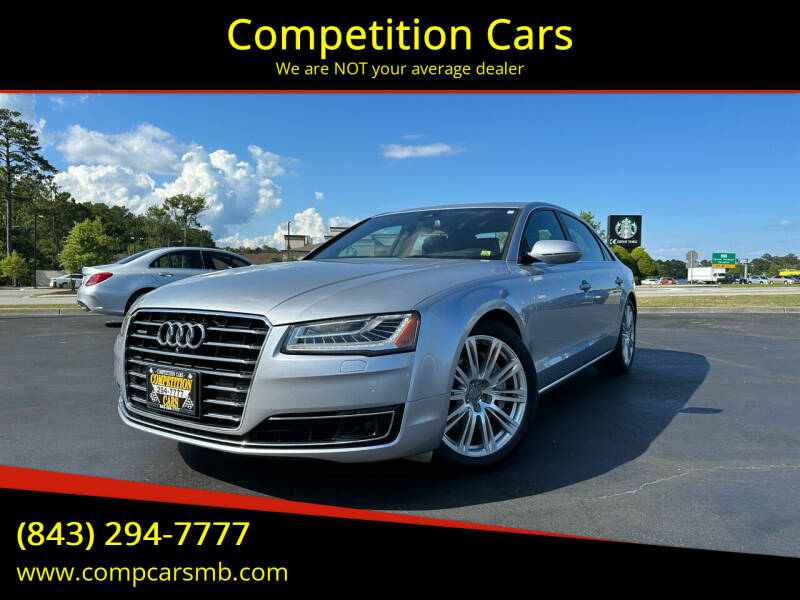 2015 Audi A8 L for sale at Competition Cars in Myrtle Beach SC