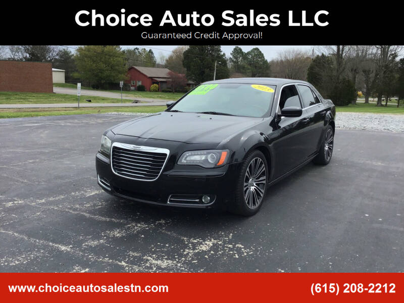 2013 Chrysler 300 for sale at Choice Auto Sales LLC - Cash Inventory in White House TN