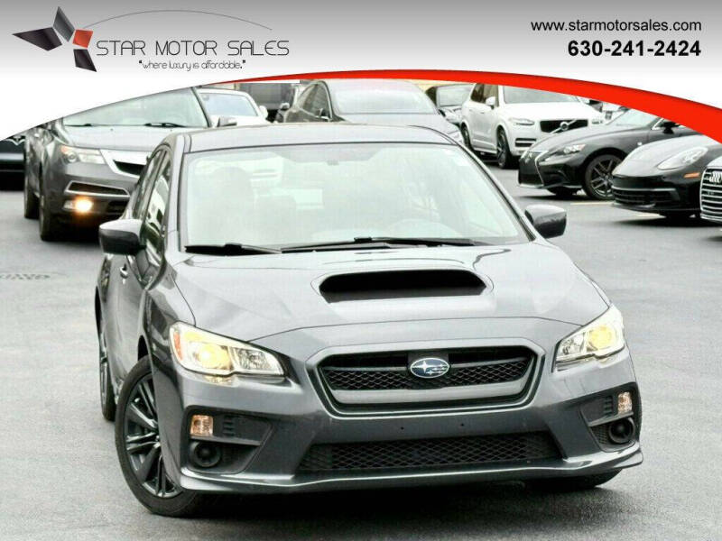 2015 Subaru WRX for sale at Star Motor Sales in Downers Grove IL