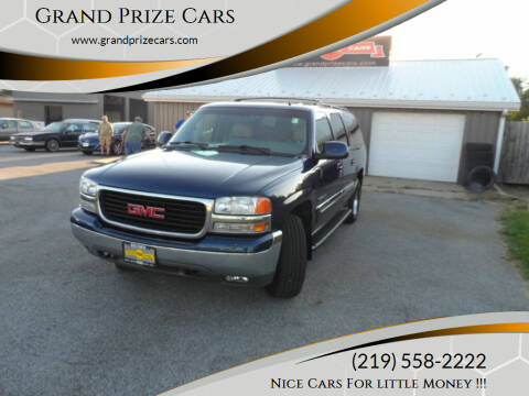 2002 GMC Yukon XL for sale at Grand Prize Cars in Cedar Lake IN