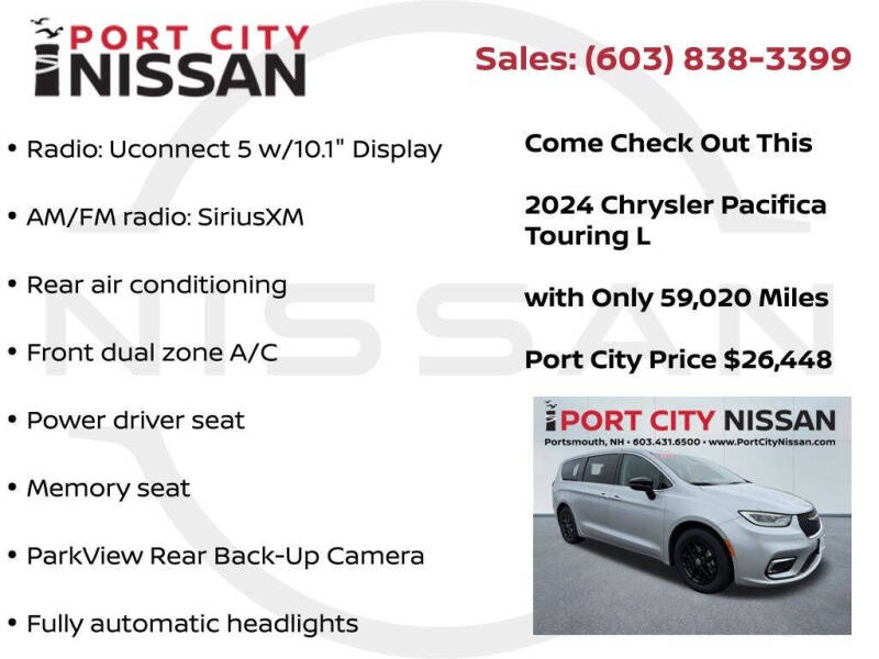 2024 Chrysler Pacifica Touring L