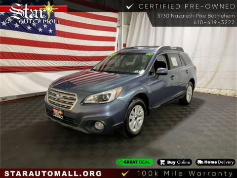 2017 Subaru Outback for sale at Star Auto Mall in Bethlehem PA