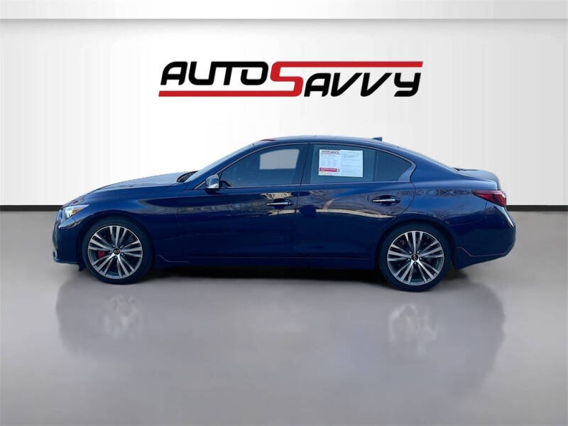 2022 Infiniti Q50 Red Sport 400