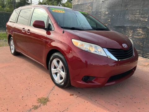 2011 Toyota Sienna for sale at VKV Auto Sales in Laurel MD