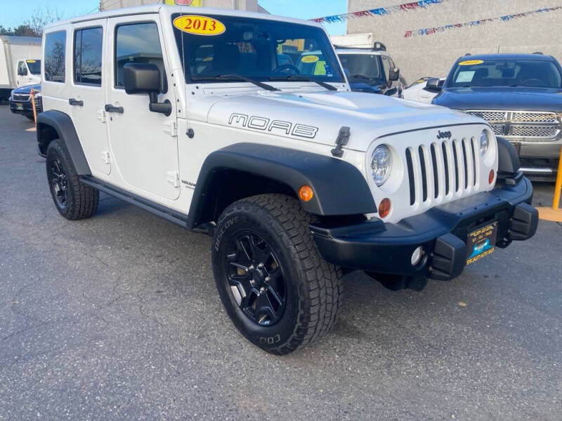 2013 Jeep Wrangler Unlimited for sale at Speciality Auto Sales in Oakdale CA