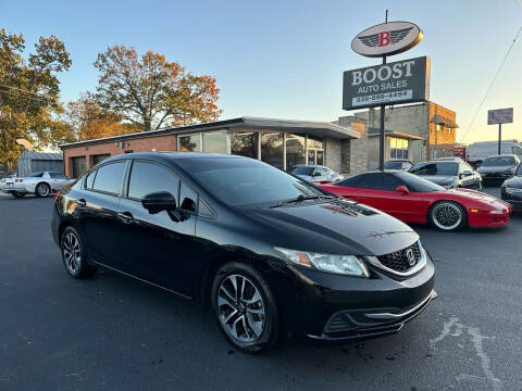 2014 Honda Civic for sale at BOOST AUTO SALES in Saint Louis MO