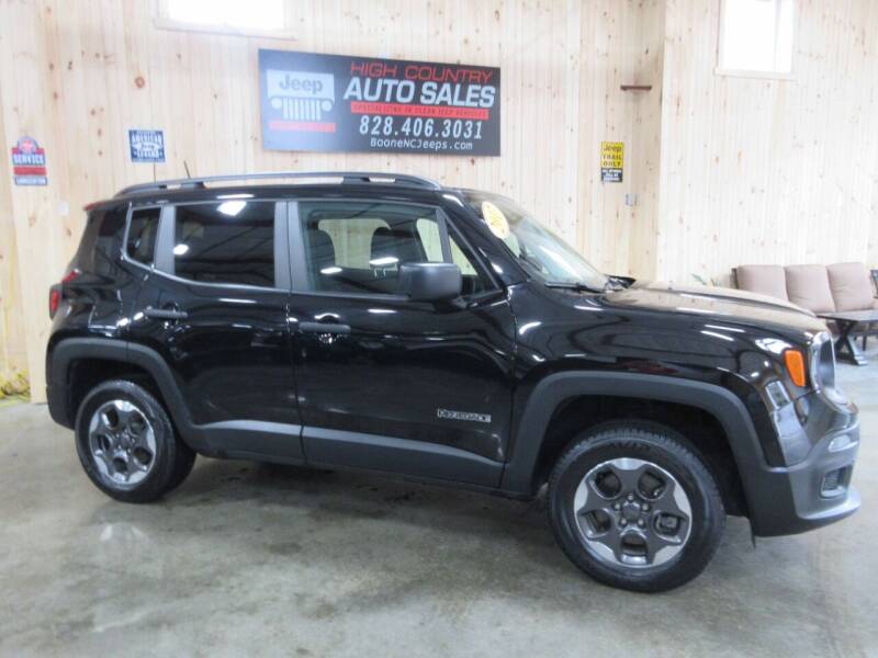 2017 Jeep Renegade for sale at Boone NC Jeeps-High Country Auto Sales in Boone NC