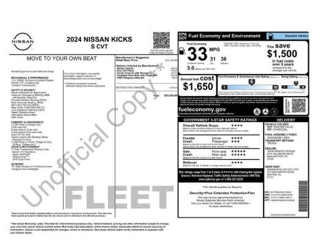 2024 Nissan Kicks S