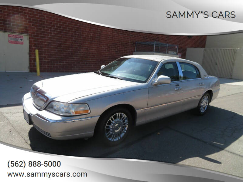2010 Lincoln Town Car for sale at SAMMY"S CARS in Bellflower CA