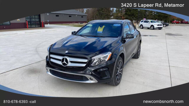 2017 Mercedes-Benz GLA for sale at Newcombs North Certified Auto Sales in Metamora, MI