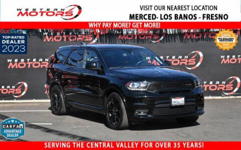 2019 Dodge Durango for sale at Western Motors Los Banos in Los Banos CA