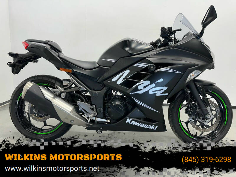 2017 Kawasaki Ninja 300 for sale at WILKINS MOTORSPORTS in Brewster NY