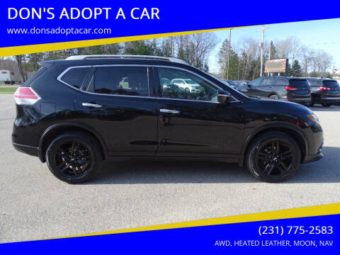 2014 Nissan Rogue for sale at DON'S ADOPT A CAR in Cadillac MI