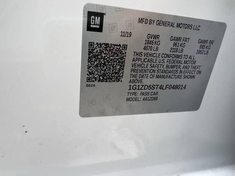 2020 Chevrolet Malibu LT