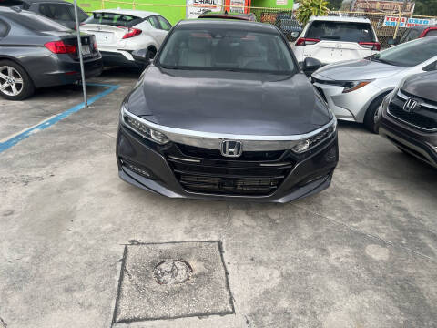 2020 Honda Accord for sale at Dulux Auto Sales Inc & Car Rental in Hollywood FL