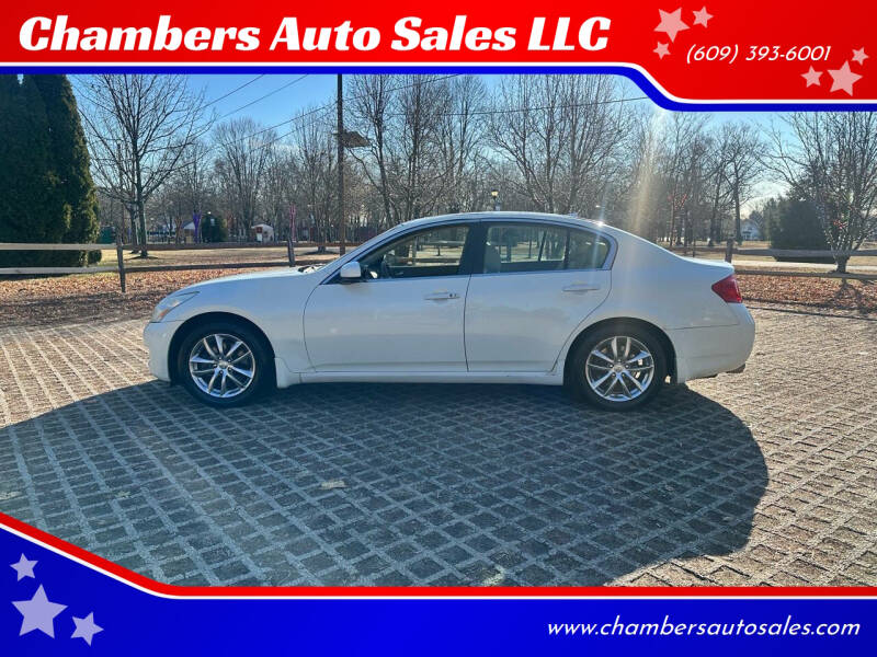 2007 Infiniti G35 for sale at Chambers Auto Sales LLC in Trenton NJ