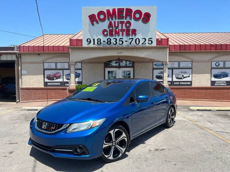 2015 Honda Civic for sale at Romeros Auto Center in Tulsa OK