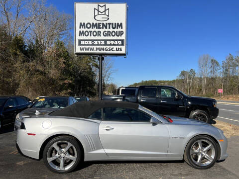 2015 Chevrolet Camaro for sale at Momentum Motor Group in Lancaster SC
