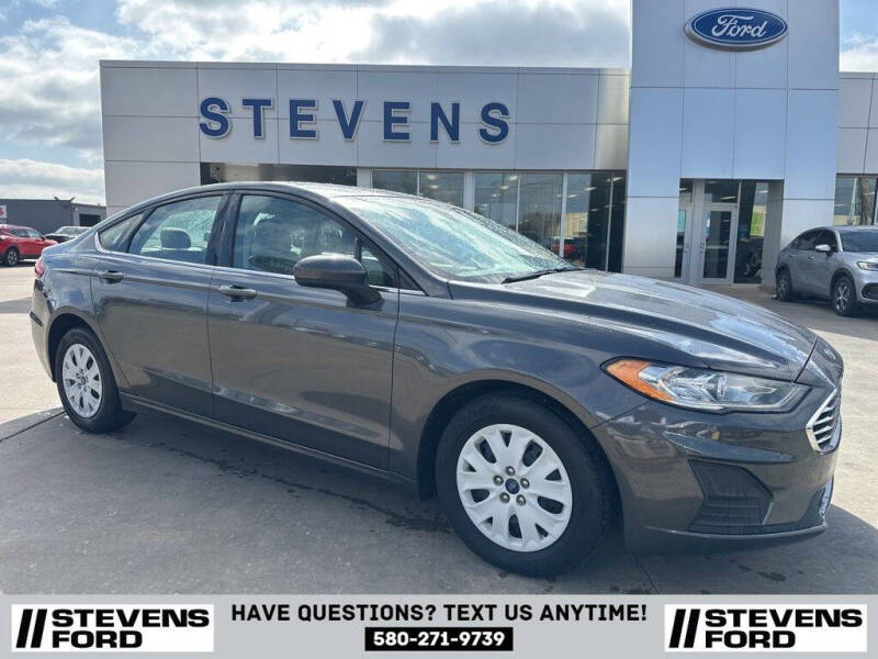 2019 Ford Fusion for sale at STEVENS FORD in Enid OK