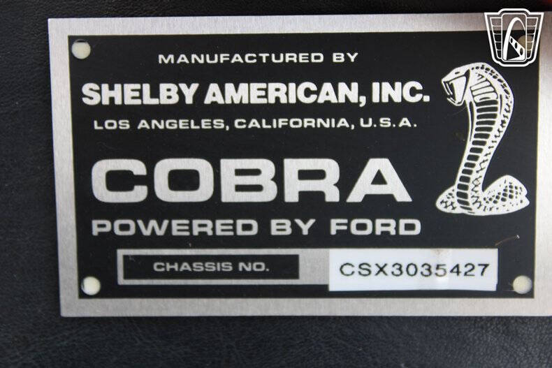 1965 Shelby Cobra