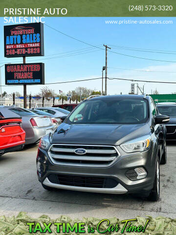2017 Ford Escape for sale at PRISTINE AUTO SALES INC in Pontiac MI