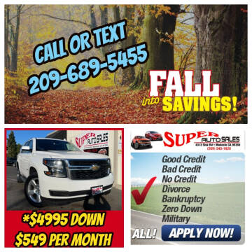 2015 Chevrolet Tahoe for sale at Super Auto Sales Modesto in Modesto CA