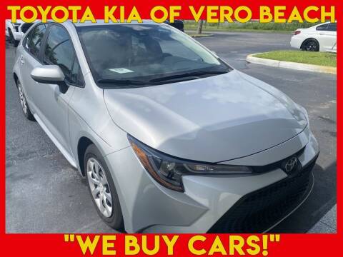 2021 Toyota Corolla for sale at PHIL SMITH AUTOMOTIVE GROUP - Toyota Kia of Vero Beach in Vero Beach FL