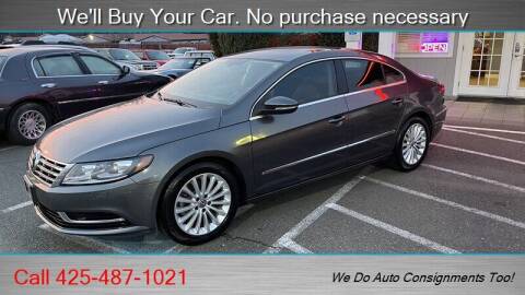 2016 Volkswagen CC for sale at Platinum Autos in Woodinville WA