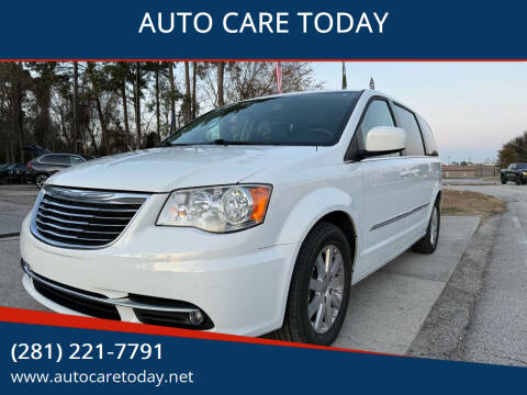 2016 Chrysler Town and Country for sale at AUTO CARE TODAY in Spring TX