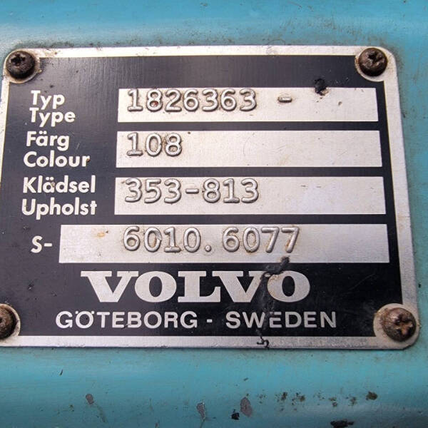 1972 Volvo P1800