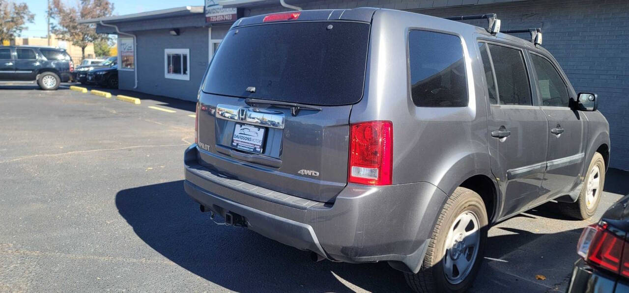 Silver 2011 Honda Pilot LX 4x4 LX 4dr SUV 2