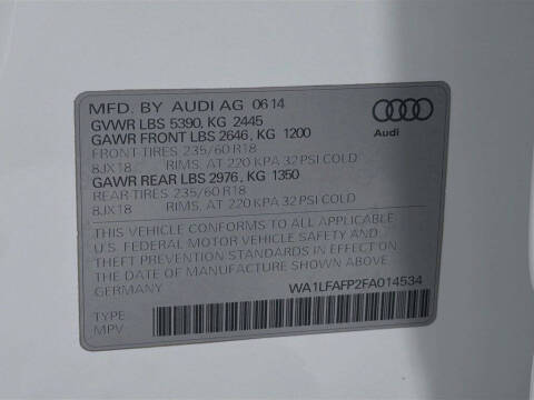 2015 Audi Q5 2.0T quattro Premium Plus