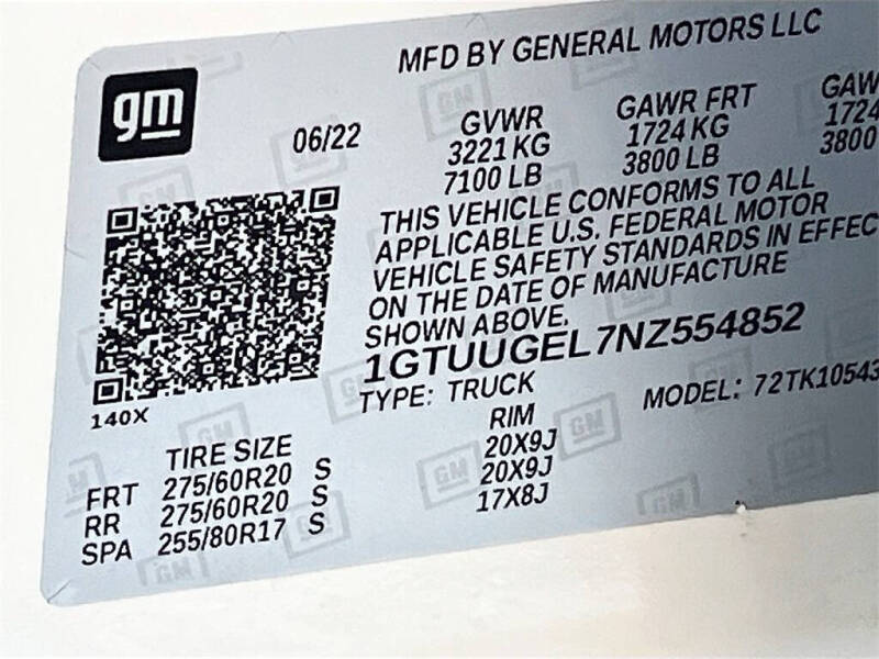 2022 GMC Sierra 1500