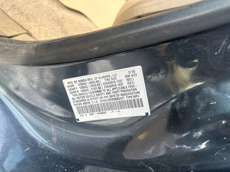 2005 Honda Odyssey LX