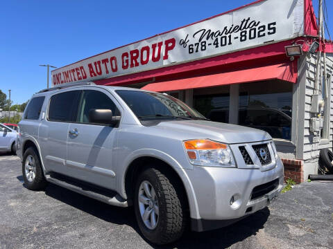 2015 Nissan Armada for sale at Unlimited Auto Group of Marietta in Marietta GA