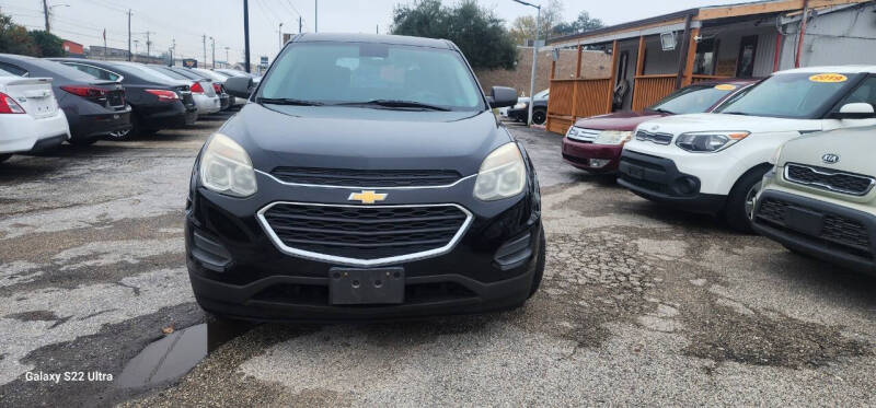 2016 Chevrolet Equinox for sale at Anthony's Auto Sales of Texas, LLC in La Porte TX