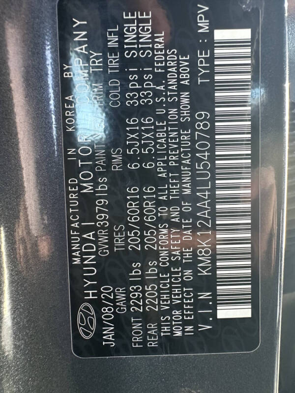 2020 Hyundai Kona SE