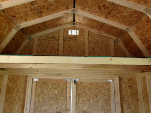 10 x 16 lofted barn