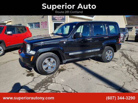 2012 Jeep Liberty for sale at Superior Auto in Cortland NY