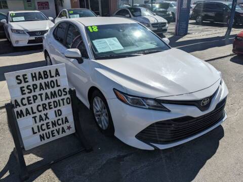 2018 Toyota Camry for sale at Cedano Auto Mall Inc in Bronx NY