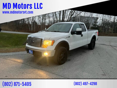2012 Ford F-150 for sale at MD Motors LLC in Williston VT