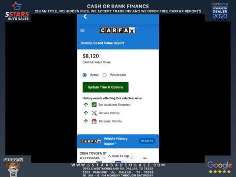 2004 Toyota Sienna XLE Limited 7 Passenger