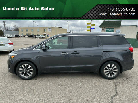 2015 Kia Sedona for sale at Used a Bit Auto Sales in Fargo ND
