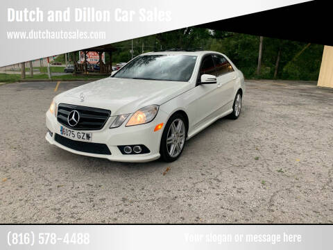 2010 Mercedes-Benz E-Class for sale at Dutch and Dillon Car Sales in Lee's Summit MO
