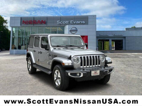 2020 Jeep Wrangler Unlimited for sale at Scott Evans Nissan in Carrollton GA