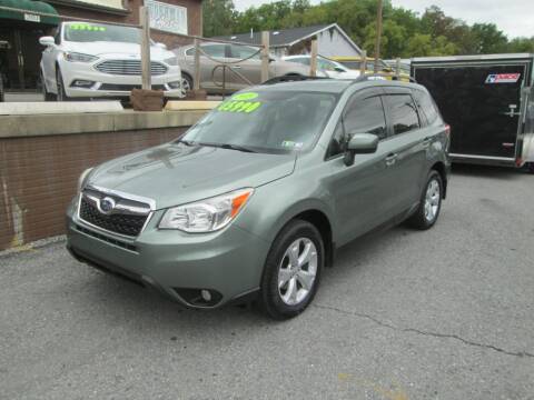 2015 Subaru Forester for sale at WORKMAN AUTO INC in Pleasant Gap PA